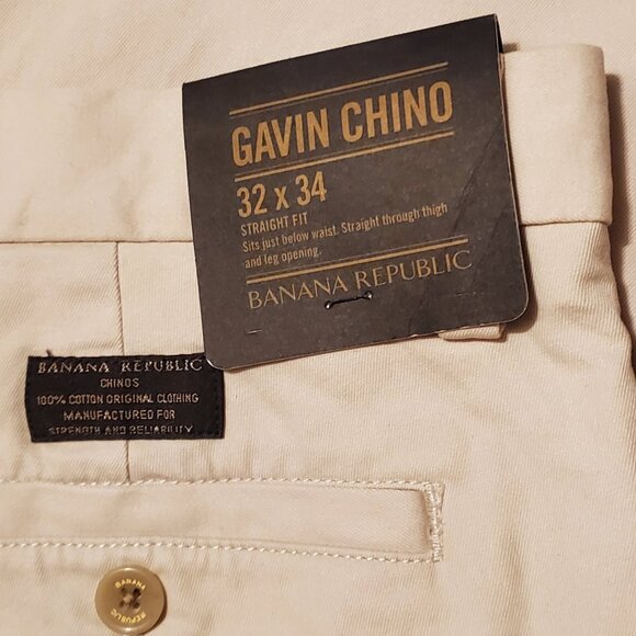 Banana Republic, Men's Gavin Chinos - Picture 1 of 3